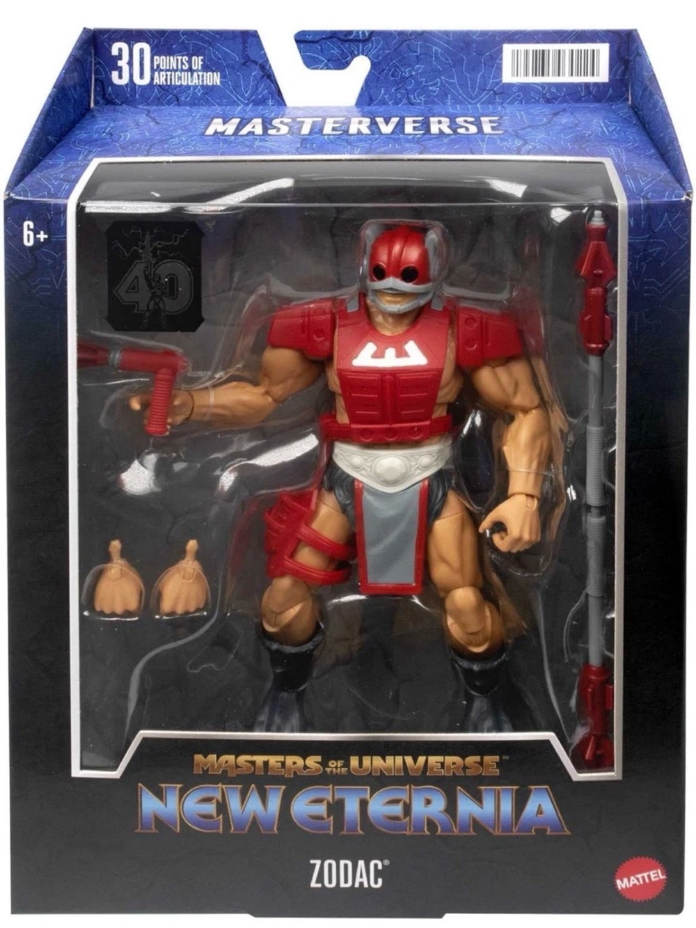 Masters Of The Universe Masterverse Zodak Action Figure With Accessories, 7-inch